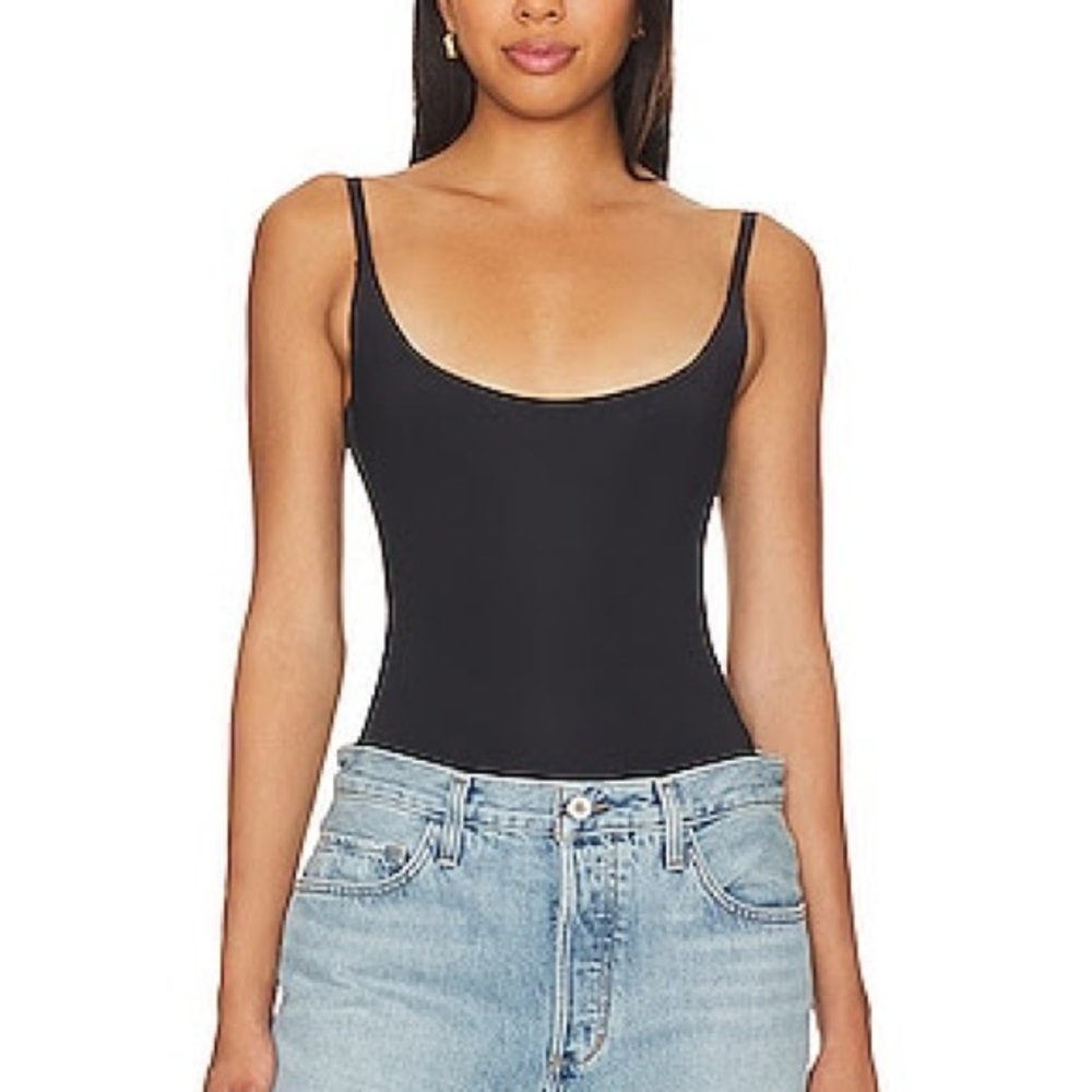 Revolve Privacy Please Florence Bodysuit in Black